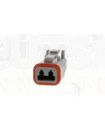 Deutsch DT06-2S DT Series 2 Socket Plug