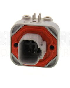 Deutsch DT13-4P DT Series 4 90° Molded Pins Receptacle