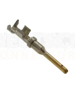 Deutsch 1062-16-0144 Size 16 F-Crimp Gold Pin (Pack of 100)